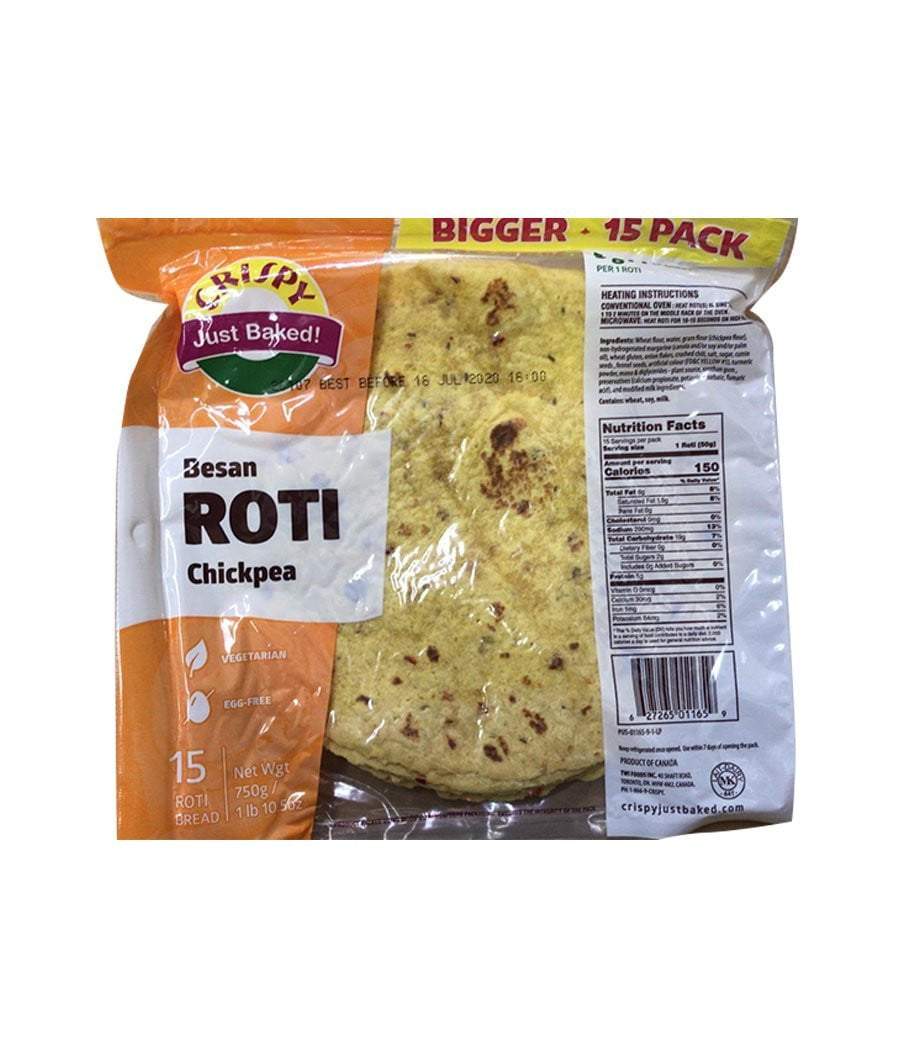 Besan (Chickpea) Roti