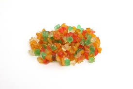 Tutti-Fruiti, Candied / Glazed, diced Mix fruit