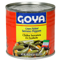 Pickled Serrano Peppers