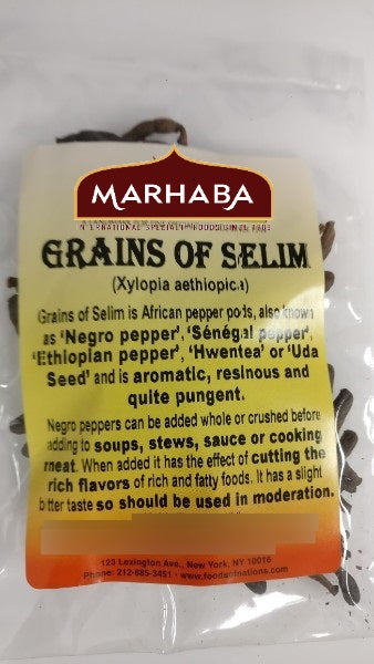 Grains of Selim (Uda Pods/Negro Pepper/Kili Pepper)