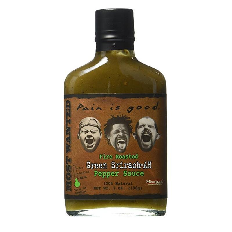 Fire Roasted Green Sriracha Pepper Sauce