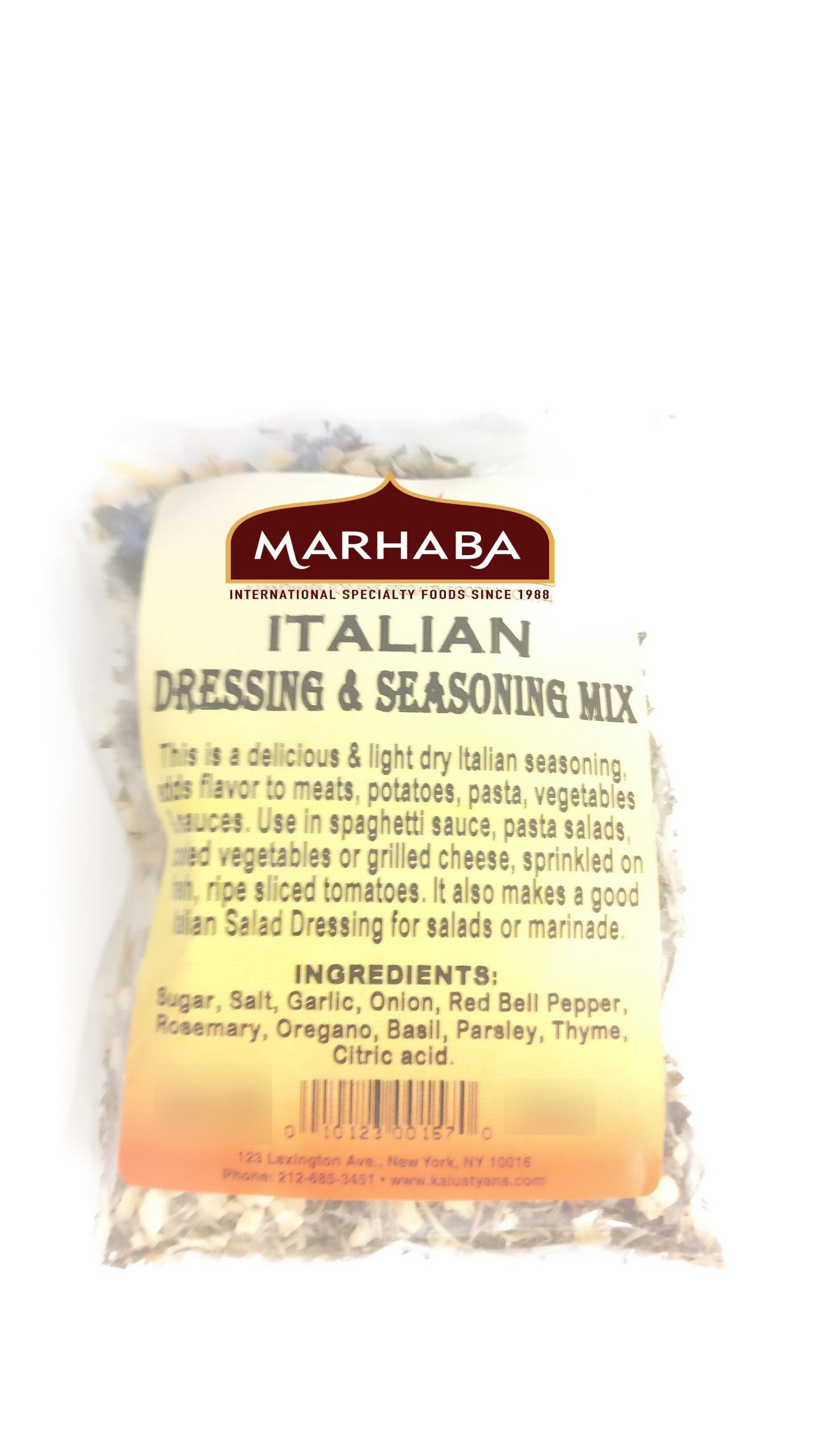 Italian Dressing Marinade Mix