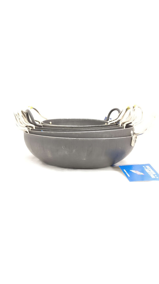 Kadai (Wok) ,Iron (Carbon Steel)