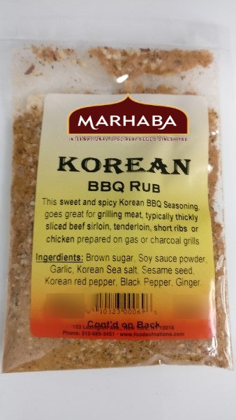 Korean bbq outlet rub