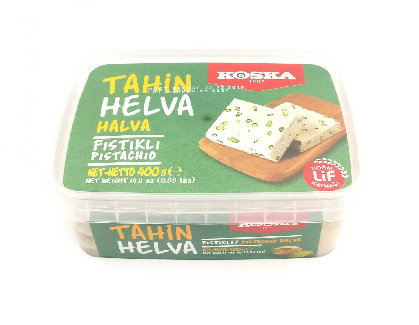 Halva, Pistachio (Tahin Helvasi)