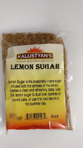Lemon Flavored Sugar