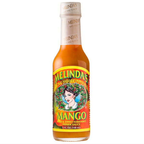 Habanero Pepper Hot Sauce, Fresh Mango Flavor