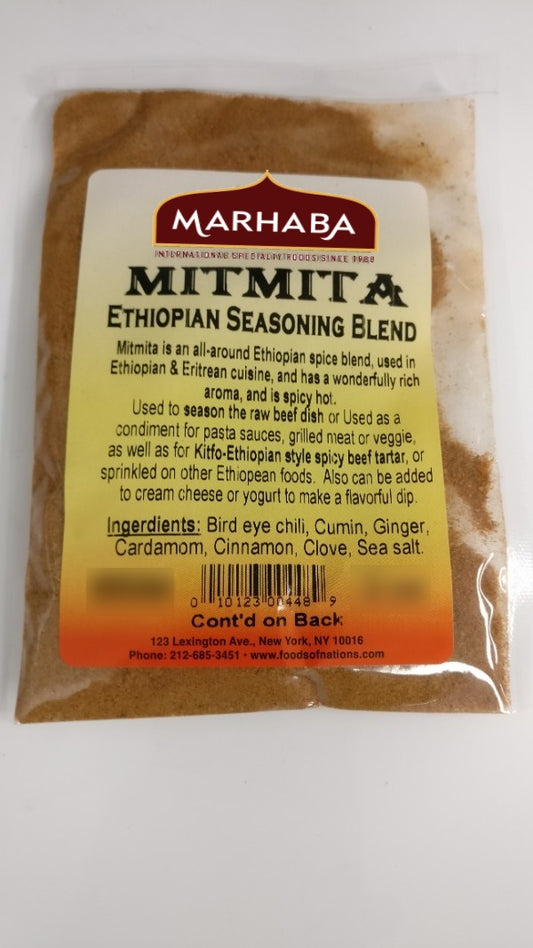 Mitmita Spice Mix, Ethiopian Seasoning Blend
