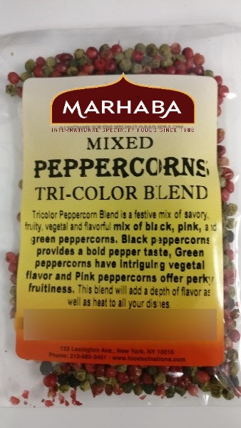 Mixed Peppercorn, Tri-Color
