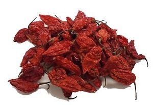 Ghost Chili (Naga / Bhut Jolokia), Dried Chili Whole