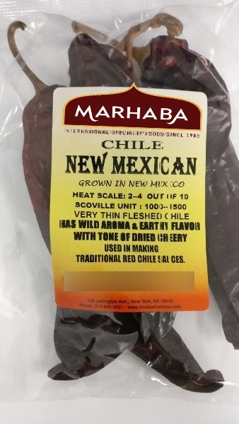 New Mexican, Dried Chili Whole