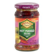 Hot Mango Relish, Fruity & Chunky, Hot