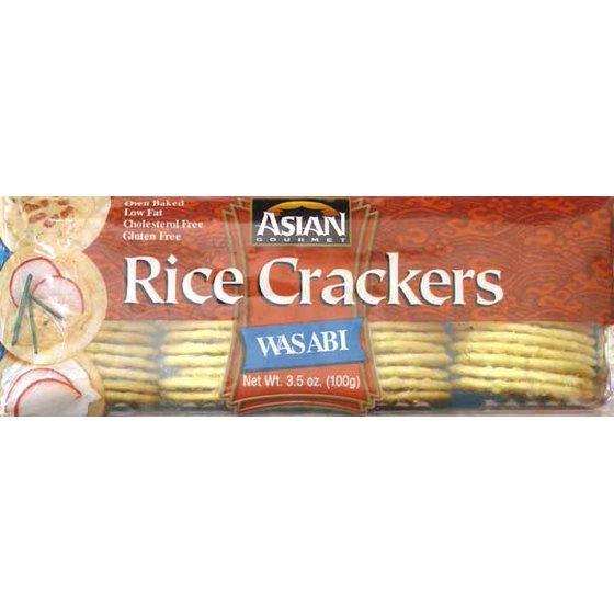 Rice Crackers, Wasabi
