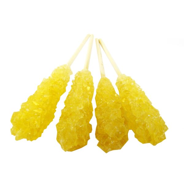 Saffron Rock Candy Sticks