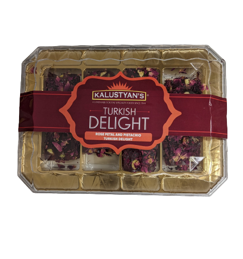 Turkish Delight Rose Petal and Pistachio
