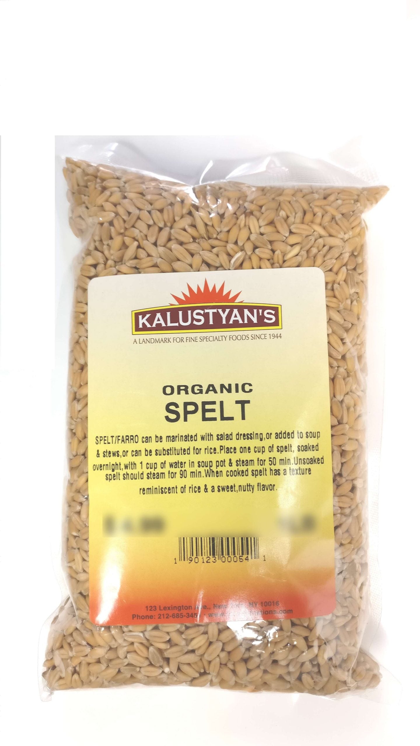 Spelt Berries, Organic