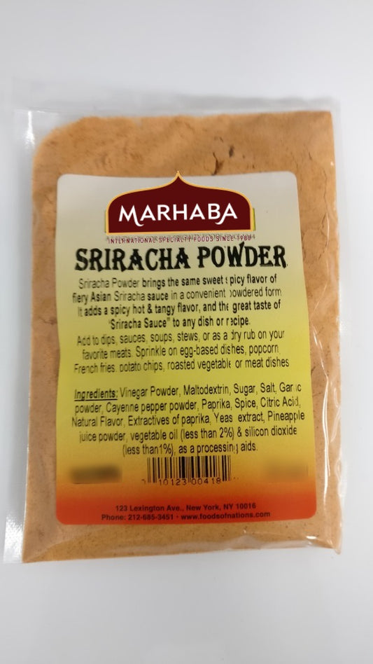 Sriracha Powder, Dry Sriracha Seasoning Powder