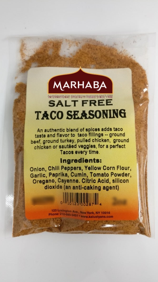 Taco Seasoning Salt Free