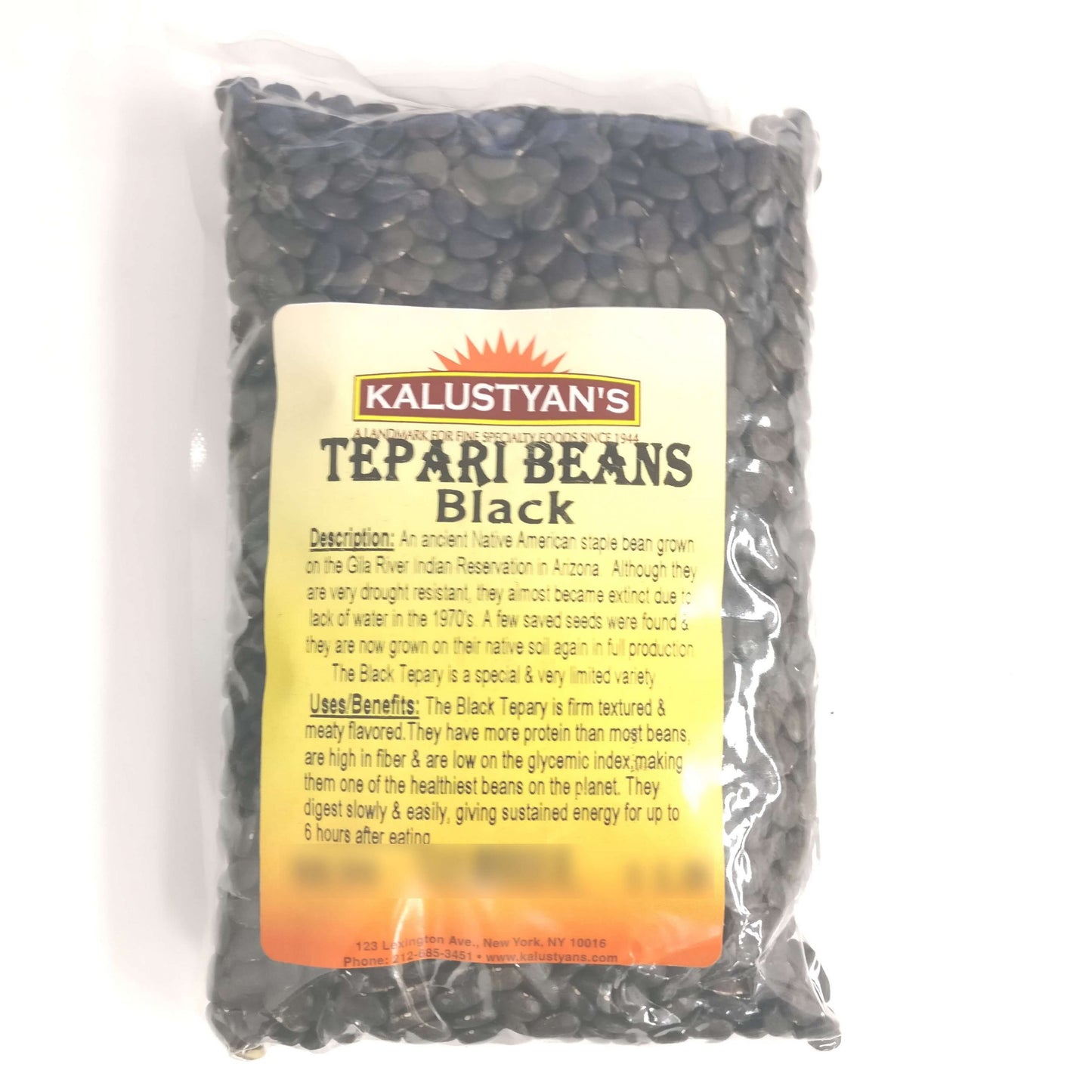 Tepary Beans, Black