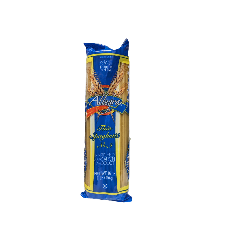 Thin Spaghetti No 9