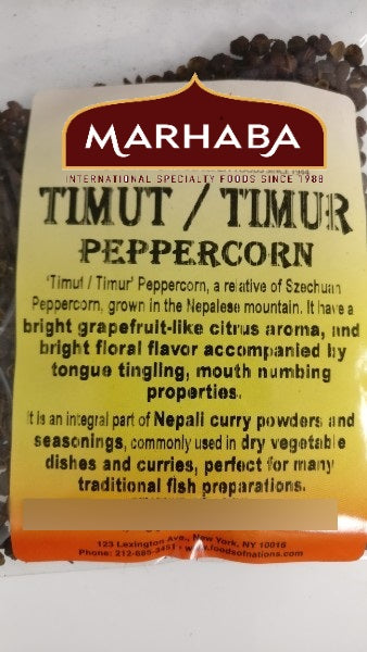 Timur(Timut) Pepper, (Nepalese)