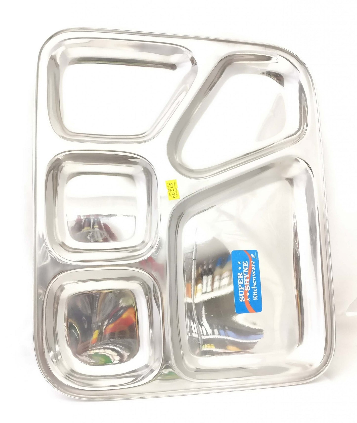 Thali, Sectional, Square, S/Steel