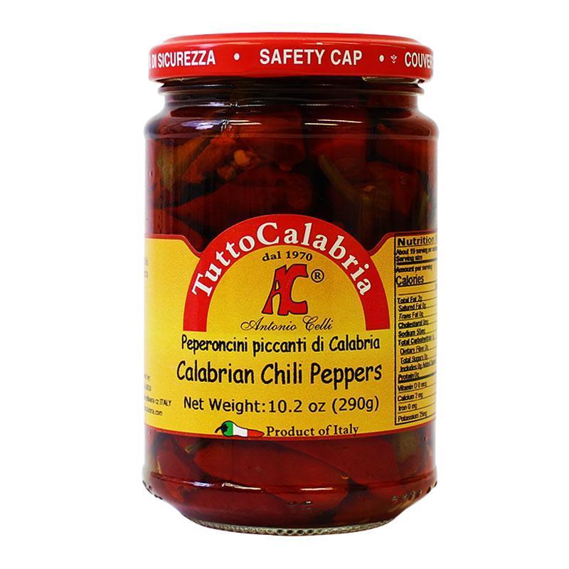 Pepperoncini Piccanti di Calabria Hot Long Chili Peppers