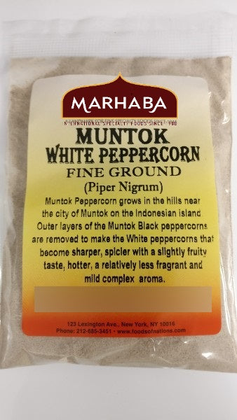 White Peppercorn, Muntok (Indonesia), Fine Ground