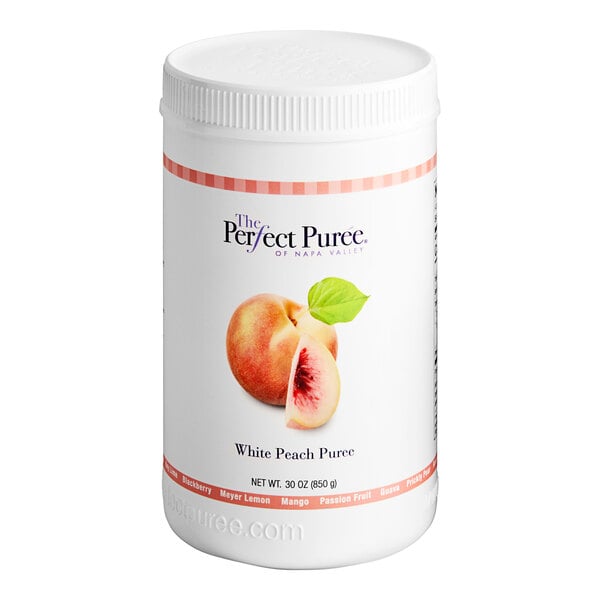 White Peach Puree Frozen Local Delivery Only