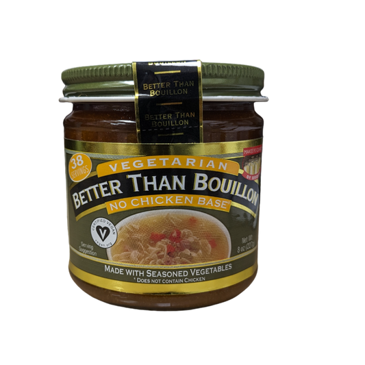 Better Than Bouillon, NO Chicken Base VEGETARIAN