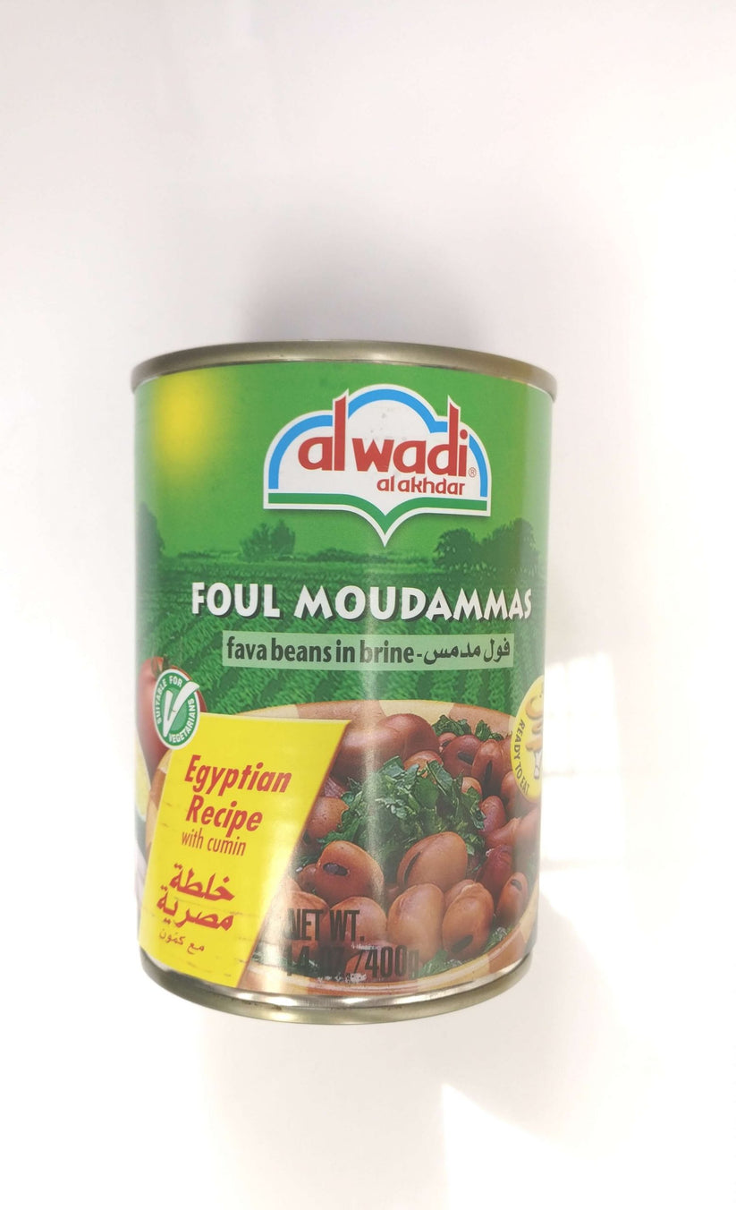 Foul Moudammas Egyptian Recipe Fava Beans in Brine with Cumin Al Wadi