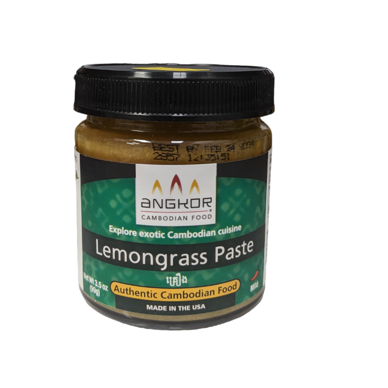 lemongrass paste in a jar