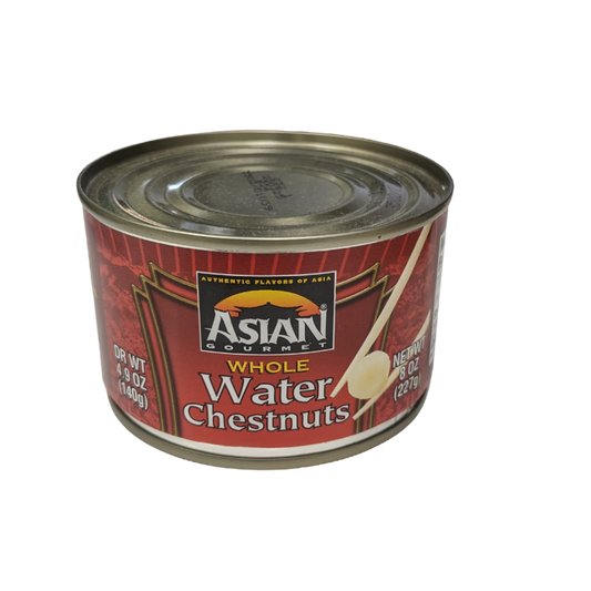 water chestnuts whole in a can