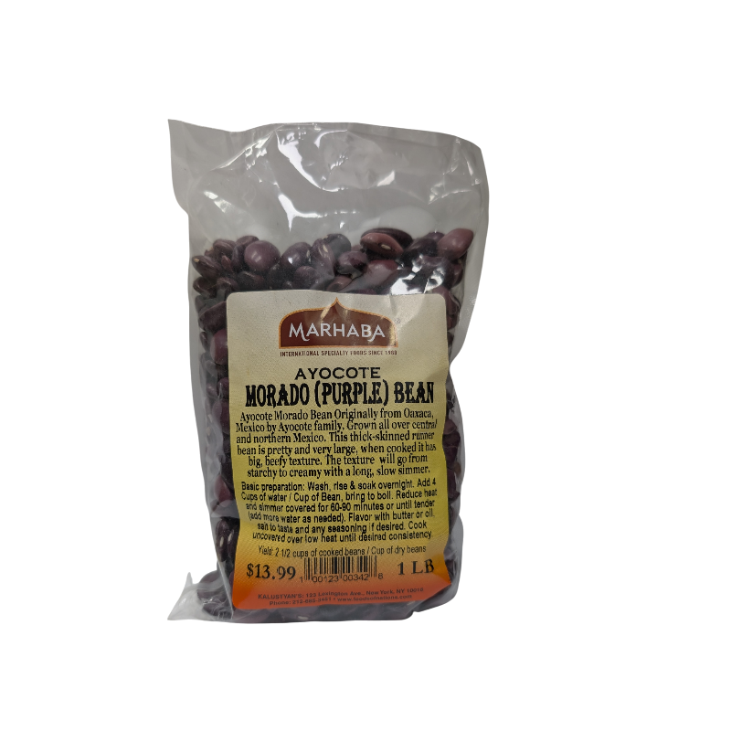 Morado (Purple) Ayocote Bean