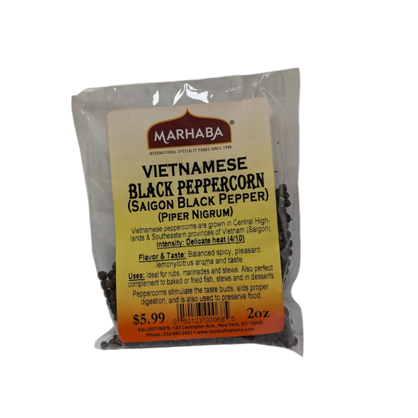 Black Peppercorn Vietnamese