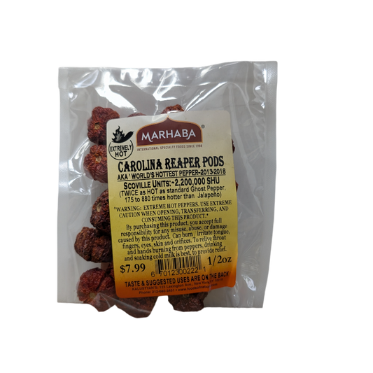 Carolina Reaper Pods Extremely-Hot Oz