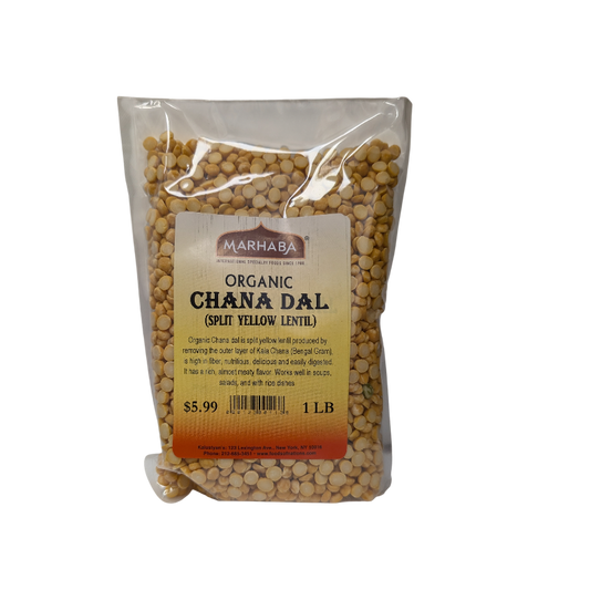 Chana Dal ( Split Yellow Lentil), Organic