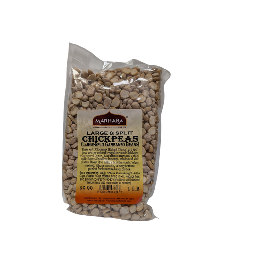 Chickpeas (Garbanzo Beans), Large-Split