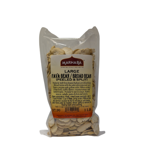 Fava Bean / Broad Beans), Large, Peeled & Split