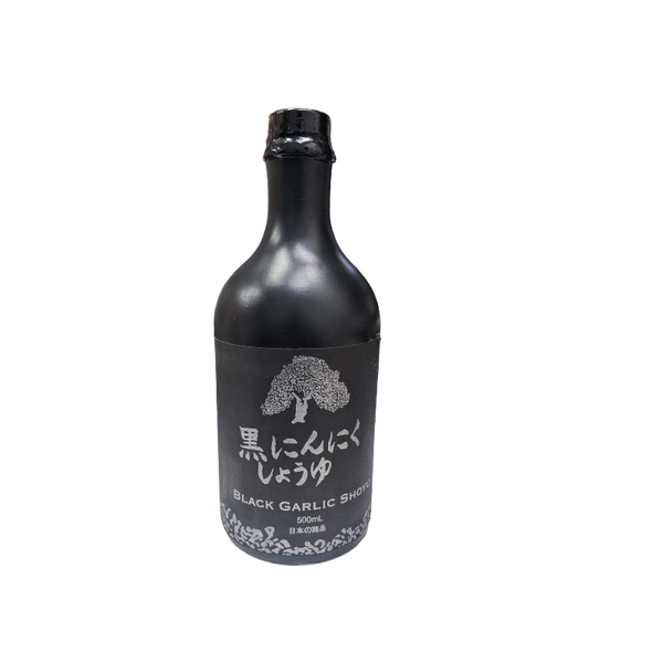 black garlic flavored shoyu