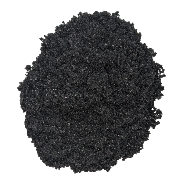 Hawaiian Black Lava Sea Salt, Fine Grain