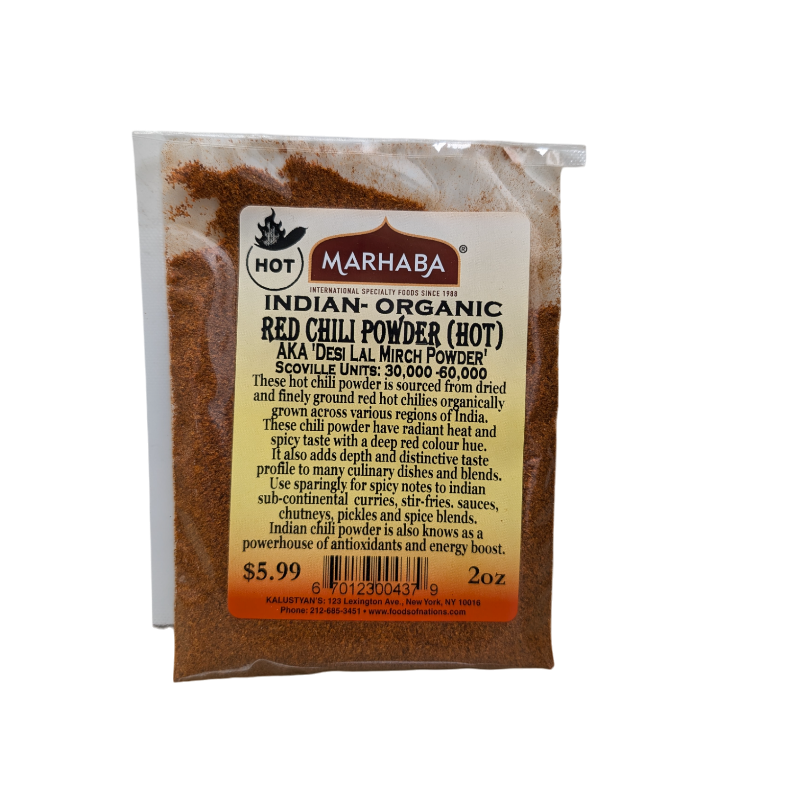 Indian Organic Red Chili Powder Hot