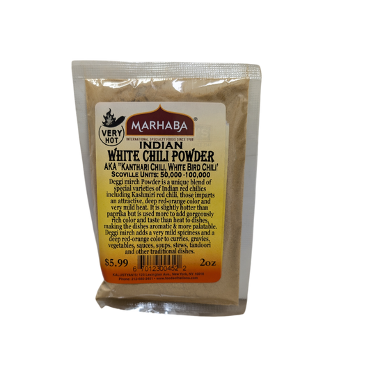 Indian White Chili Powder Very-Hot