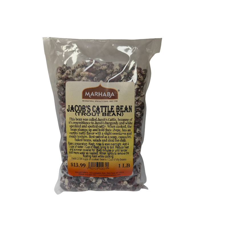 Jacob's Cattle Bean (Trout Bean)