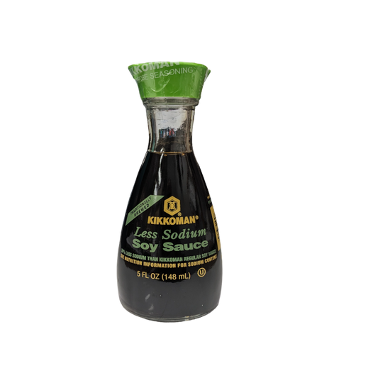 less sodium soy sauce from kikkoman