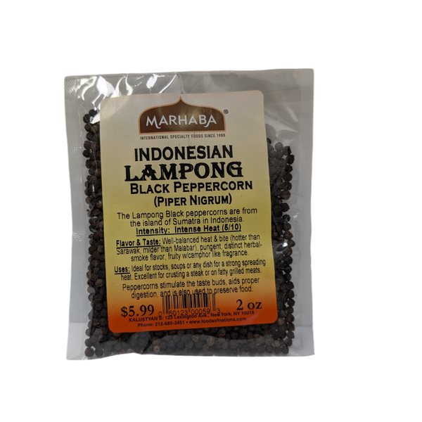 Lampong Black Peppercorn Indonesian