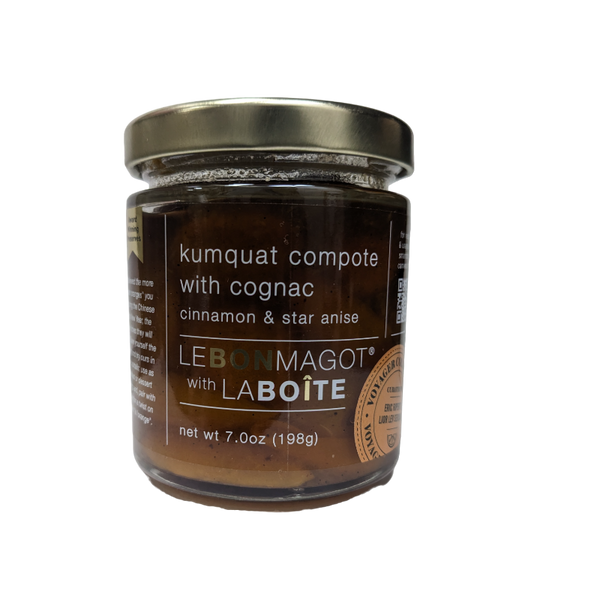 Kumquat compote with cognac