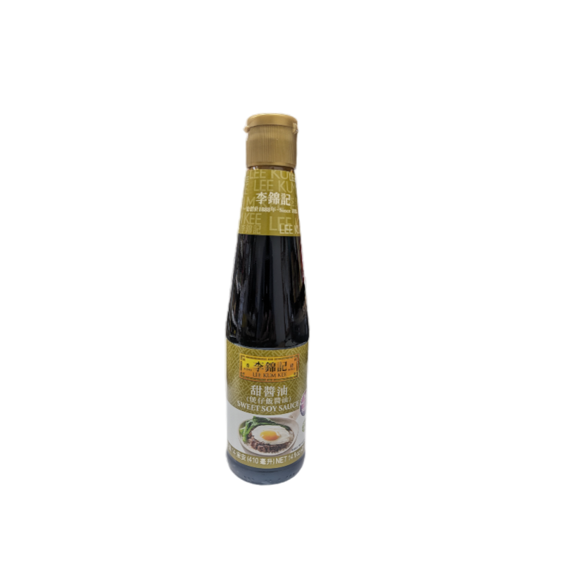 Sweet soy sauce in a bottle