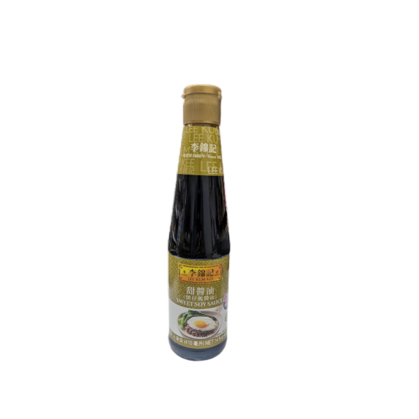 Sweet soy sauce in a bottle