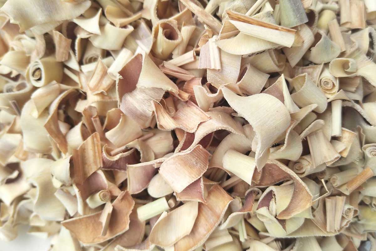 Lemongrass Stalk (Cymbopogon Citratus), Sliced & Dried